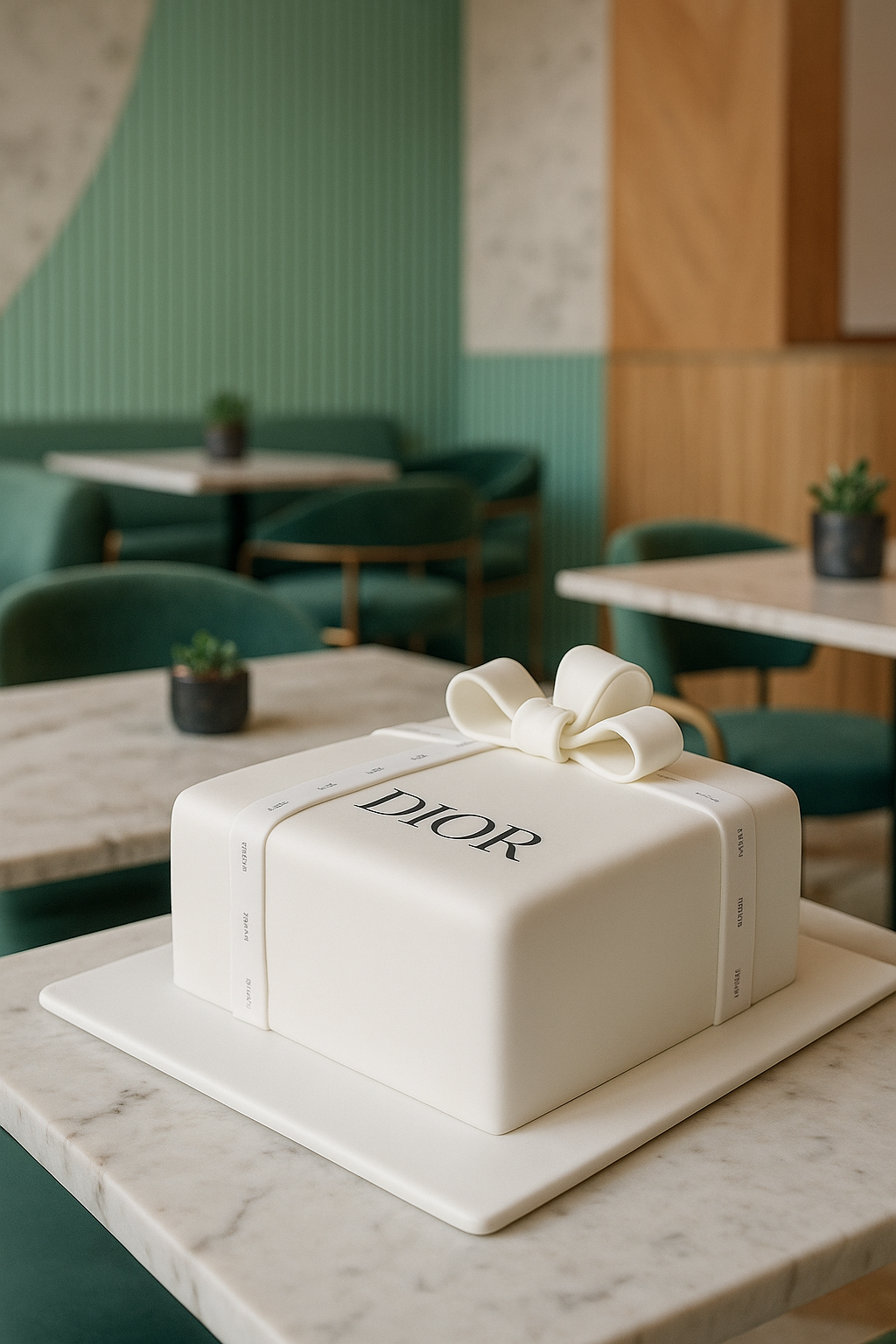 Gâteau sur mesure - Design Dior