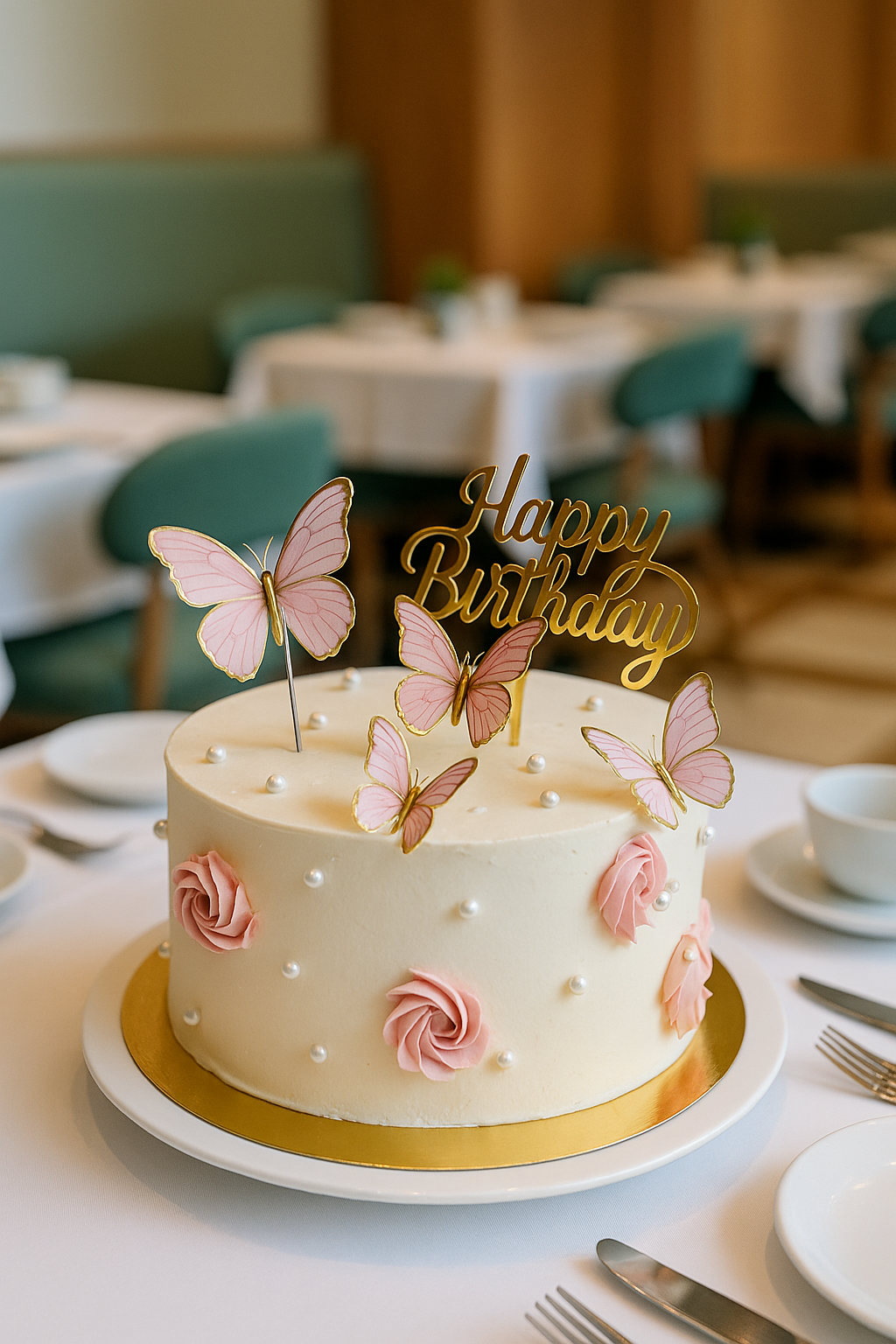 Cake Design - Design Papillon