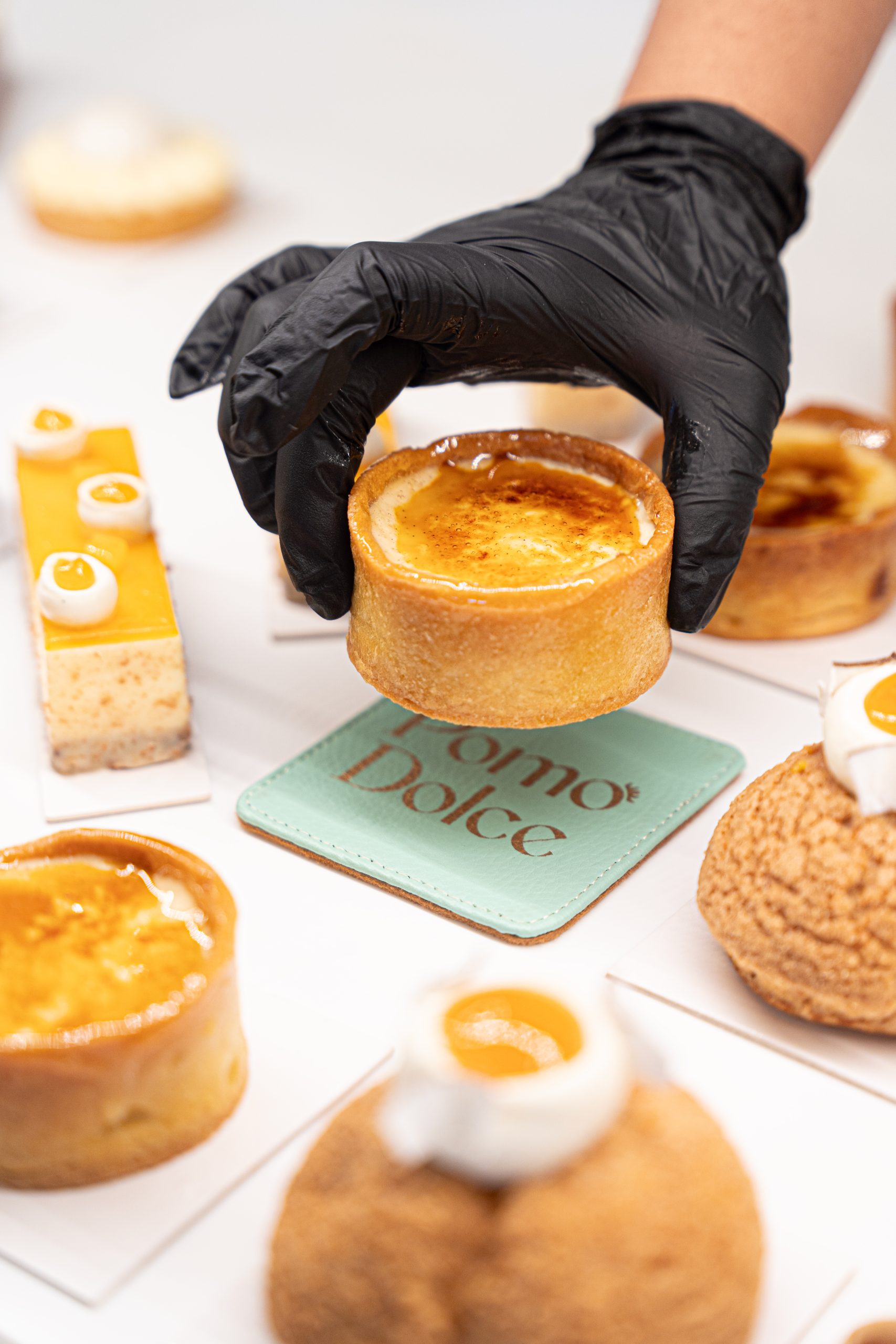 Sélection de pâtisseries françaises Pomo Dolce à Casablanca