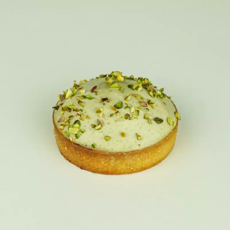 Pistachio Orange Blossom Tartlet